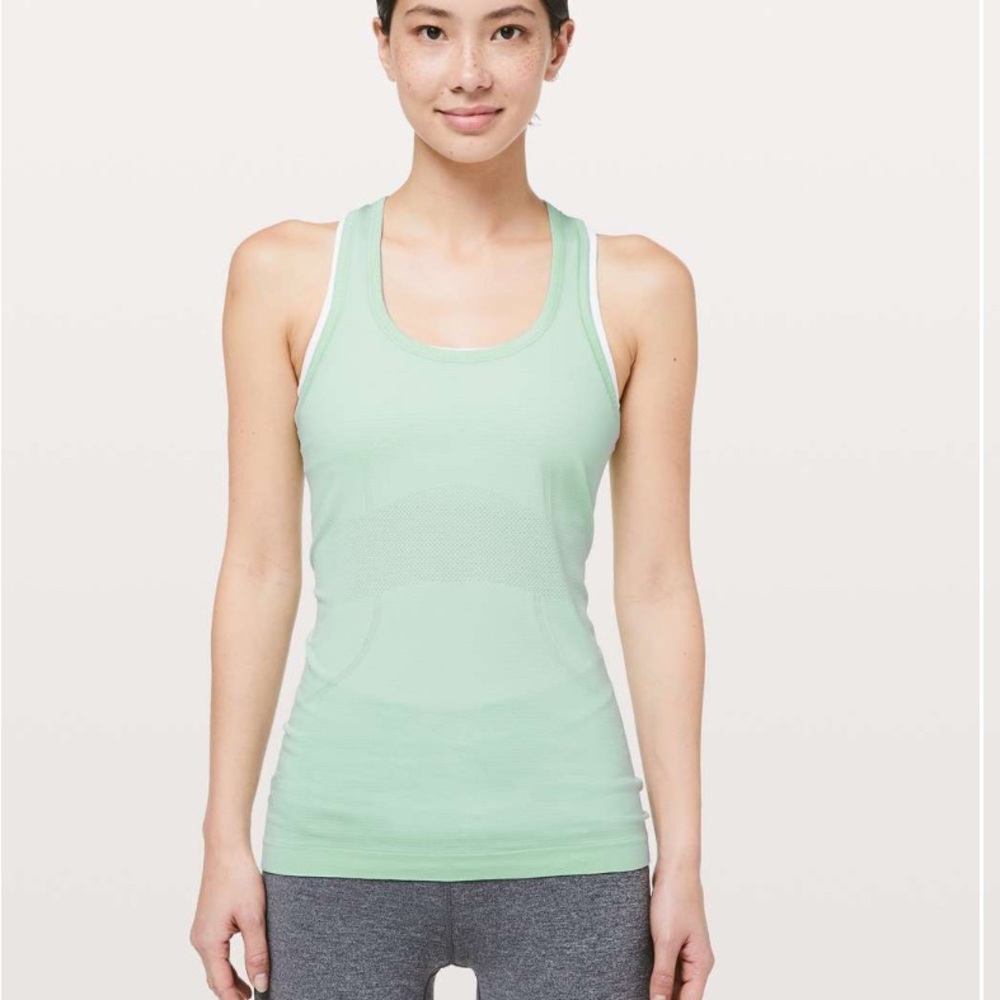 Lululemon Swiftly Mint Green Tank